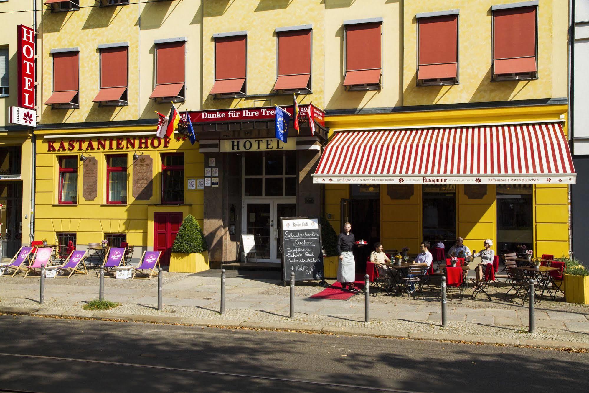 Hotel Kastanienhof Berlim Exterior foto