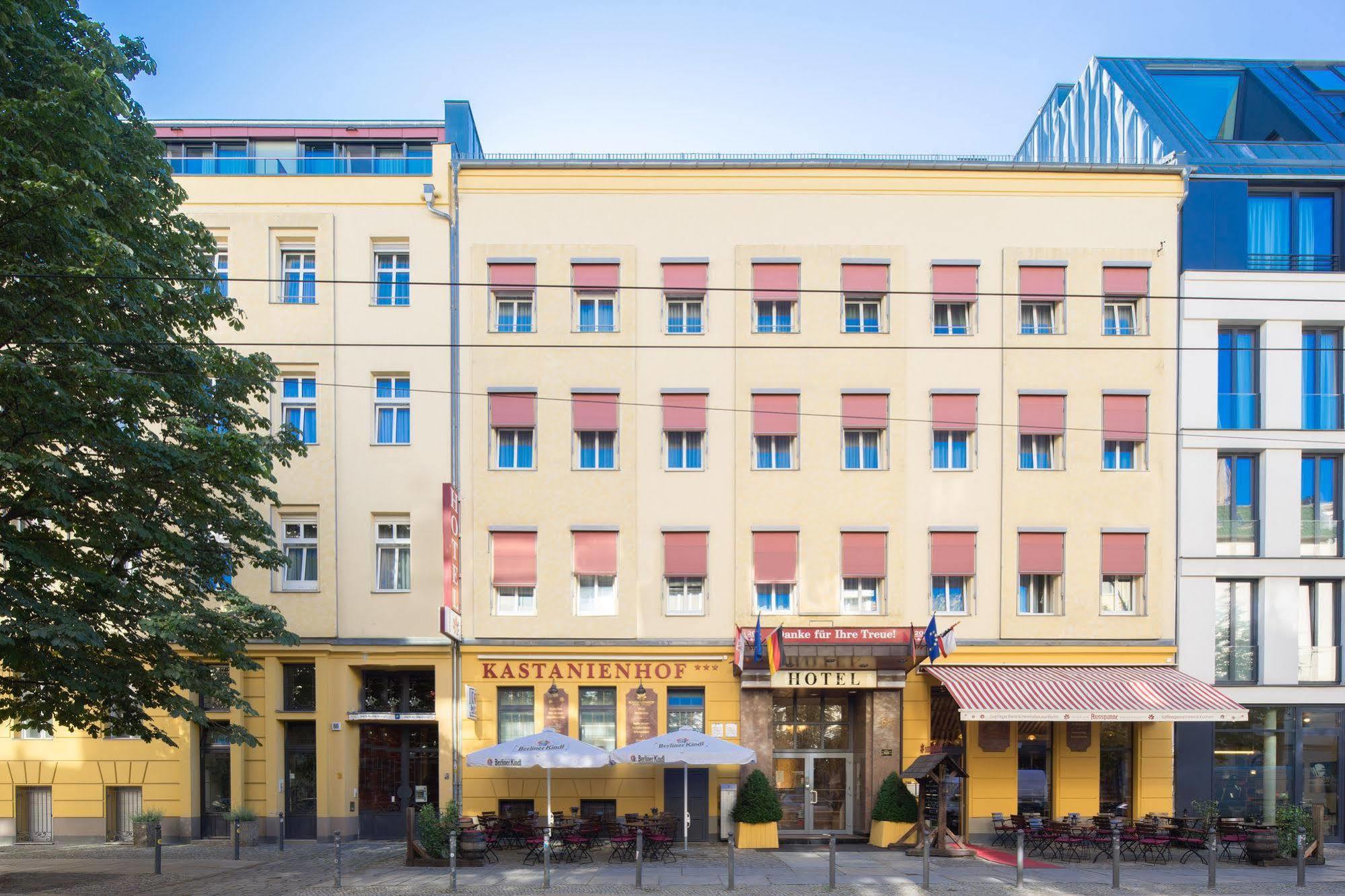 Hotel Kastanienhof Berlim Exterior foto